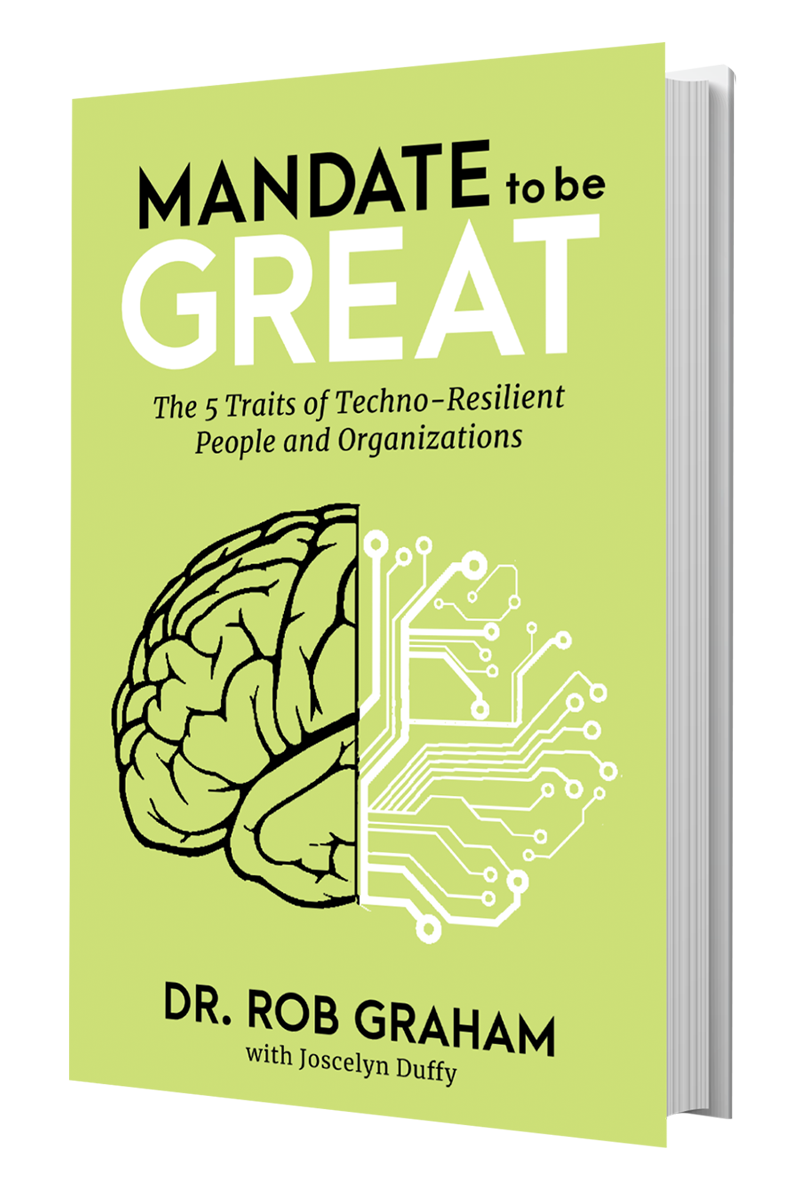 Mandate To Be Great book by Dr Rob Graham